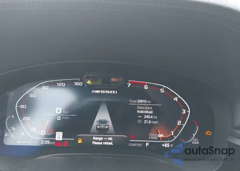 2023 BMW M550 I xDrive z USA, uszkodzony, nr VIN WBA13BK07PCM55728